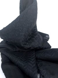 Image 4 of Black Keffiyeh (Made in Jordan)