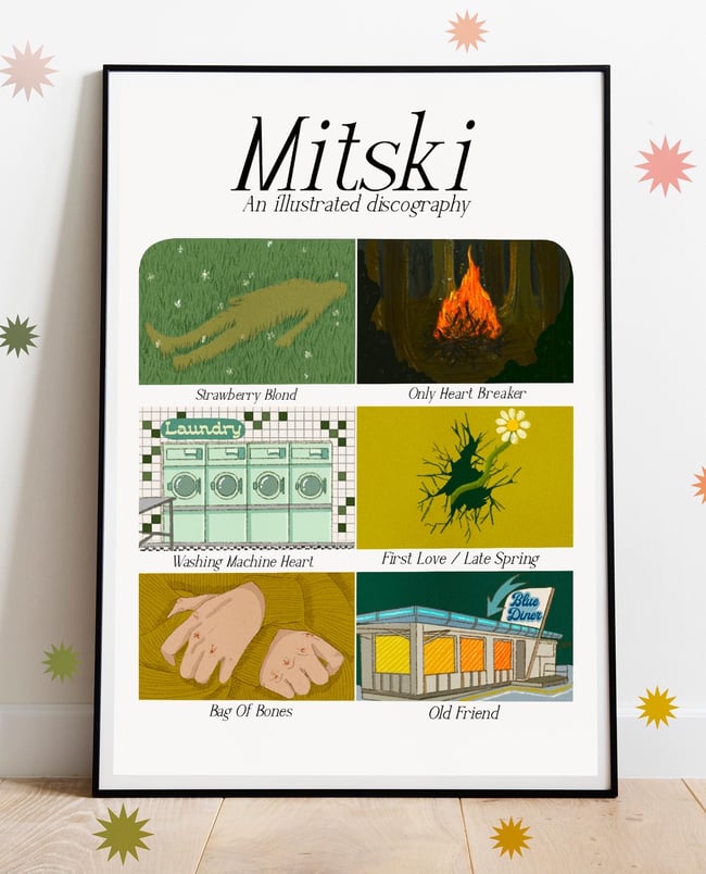 Mitski Comic Print