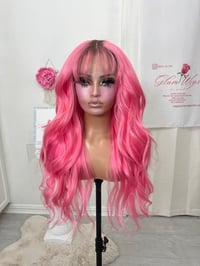 Image 2 of Salmon pink bangs (ready to ship) 