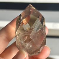 Image 4 of Smoky Quartz Faceted Flame (20A)