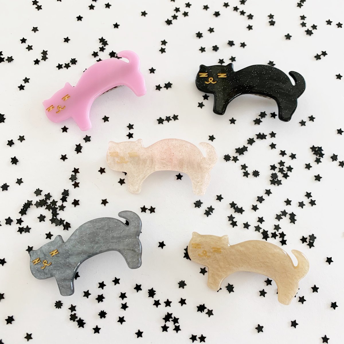 the daydream republic — Kitty Hair Clip