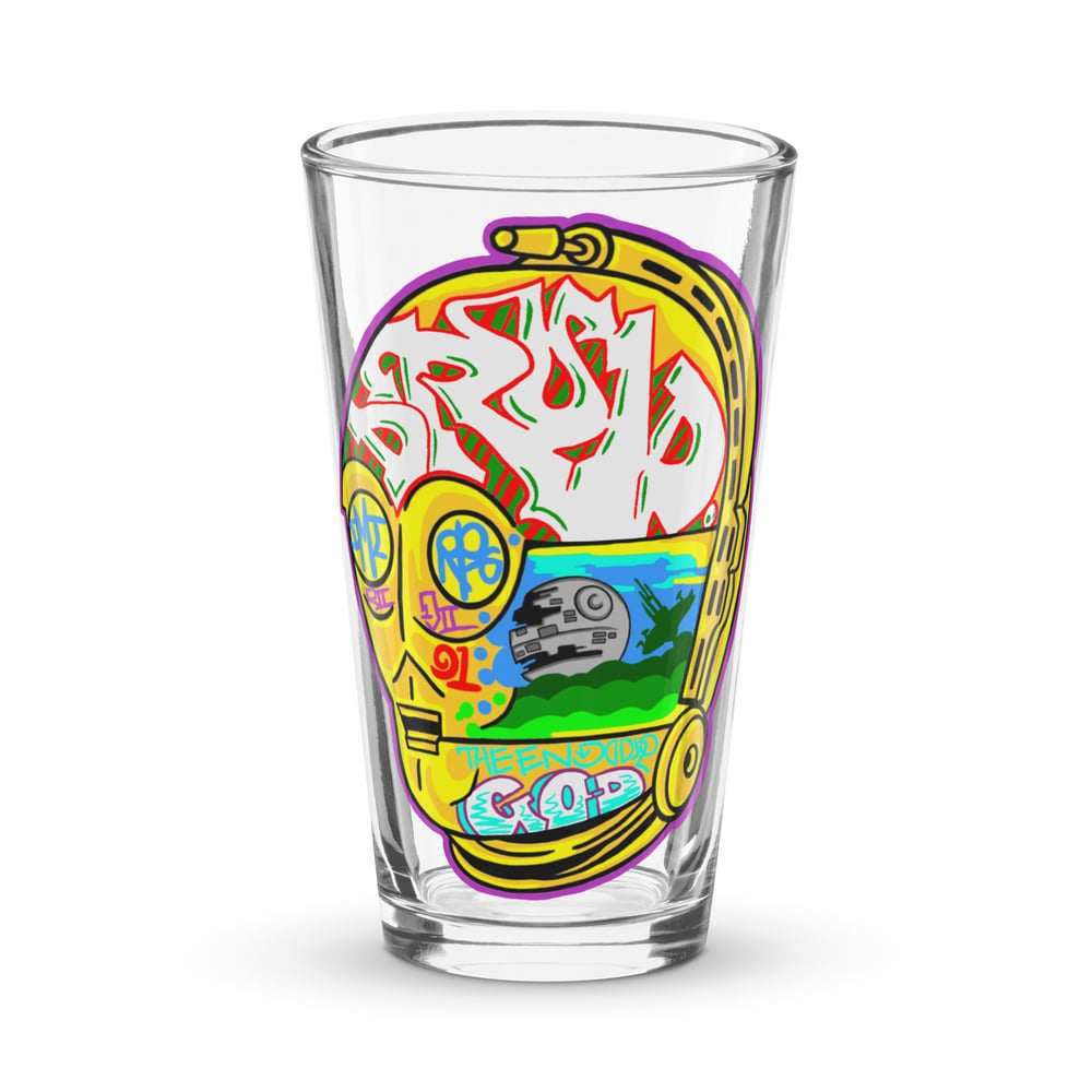 Droid Shaker pint glass