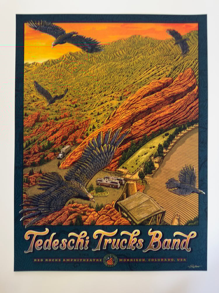 TTB - 7/28/23 Red Rocks - REGULAR PAPER