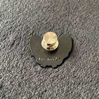 Image 2 of Calico Cat Head Small Enamel Pin
