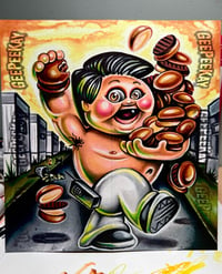 Image 1 of Trail Park Boys “Randy” unofficial GPK sketch card print