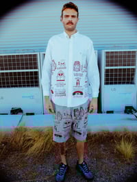 Image 4 of MINI LOGOS GREY NIKE SWEAT-SHORTS S/S ‘26 