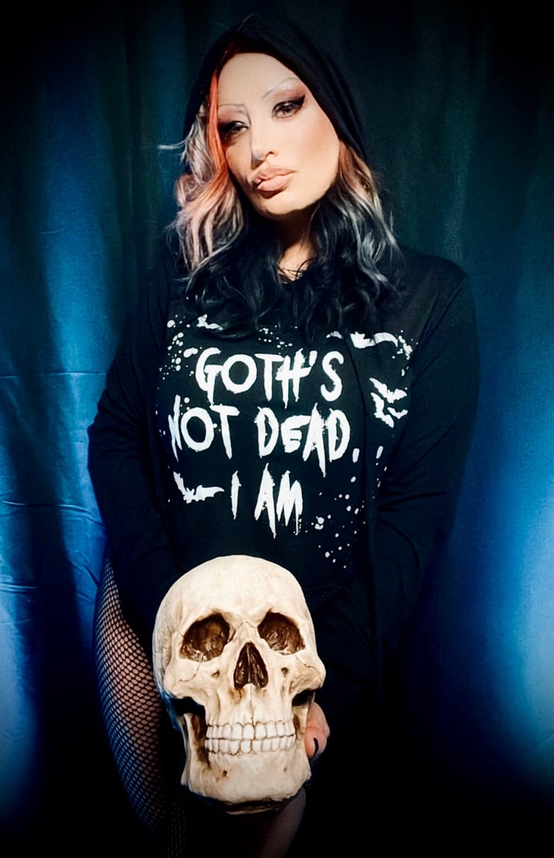 Image of Goth’s Not Dead.. I Am - Lightweight Cropped Hoodie 