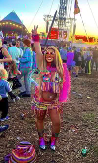 Image 2 of Tassel chaos top