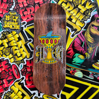 Image 1 of Training Grail 34mm Dustin Pike Hand Drawn "Shark Bath"