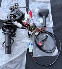 Image 2 of Tuttio Surron Throttle, Key LCD on/off, 3-Speed switch, Grips, DKD - FarDriver ready Package