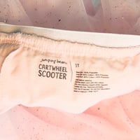 Image 5 of Girls Jumping Beans Pink Tulle Skort with Glitter