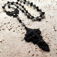 Image 1 of Labradorite & Green Serpentine Persephone Necklace