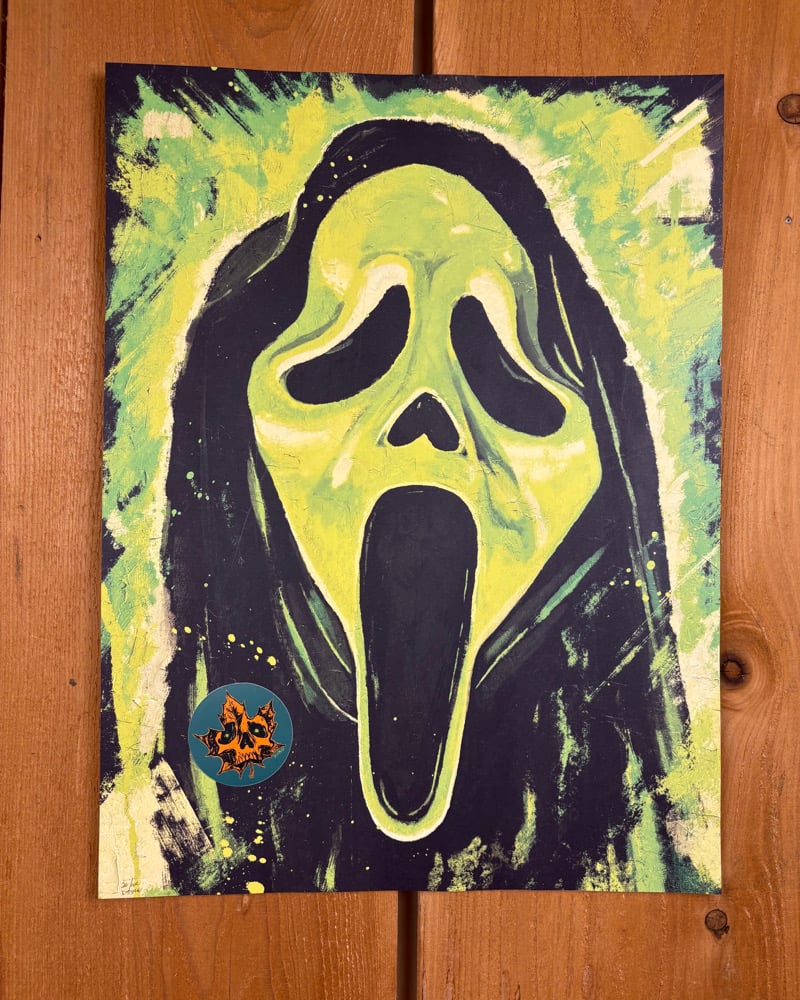 Green Ghost Portrait