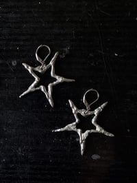 Image 1 of big star earrings 