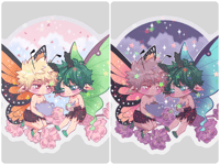 Image 1 of Cherry Fae BakuDeku Star Stickers