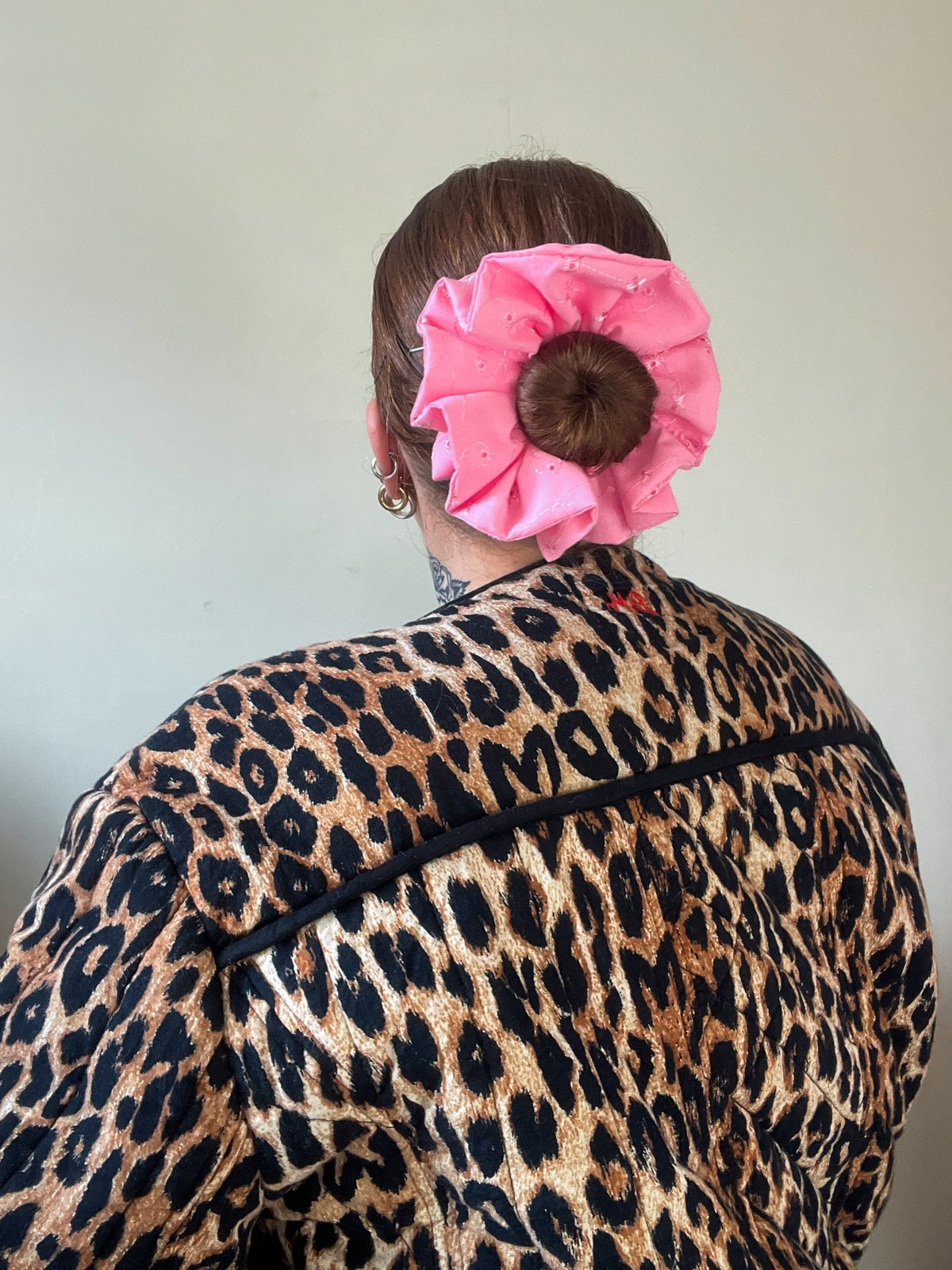 Pink Scrunchie 