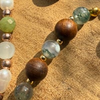 Image 6 of Crystal, Pearl & Wood Bracelets