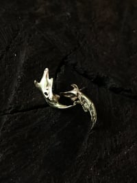 Image 3 of Brass jawbone earrings 