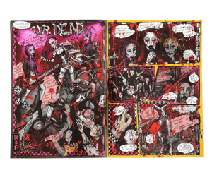 Image of SUCKED IN / comic + sticker pack