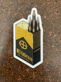 Image 2 of M240bravo Smokes Sticker