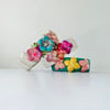 Leather Floral Bracelet
