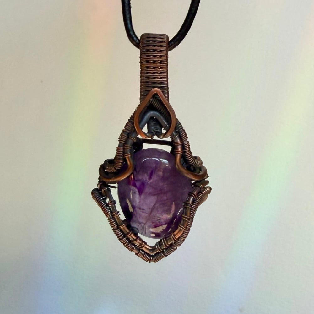 Image of Amethyst Pendant III