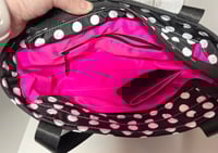 Image 4 of Black & Hot pink tote