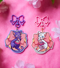 Image 1 of Sailor Cats Acrylic Keychains