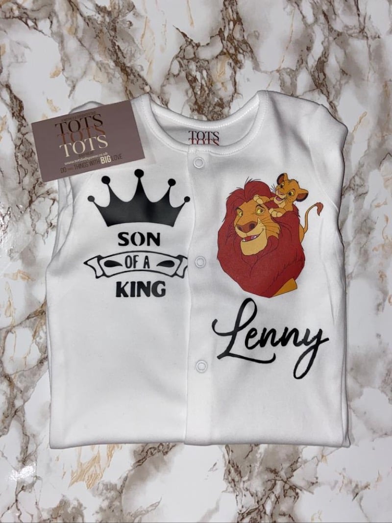 Son Of A King Sleepsuit