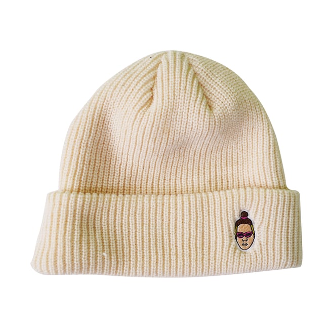 Hüntz Chop Beanie - Cream 