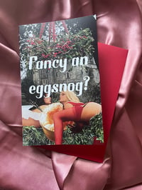 Image 1 of Fancy an eggsnog? Christmas card 