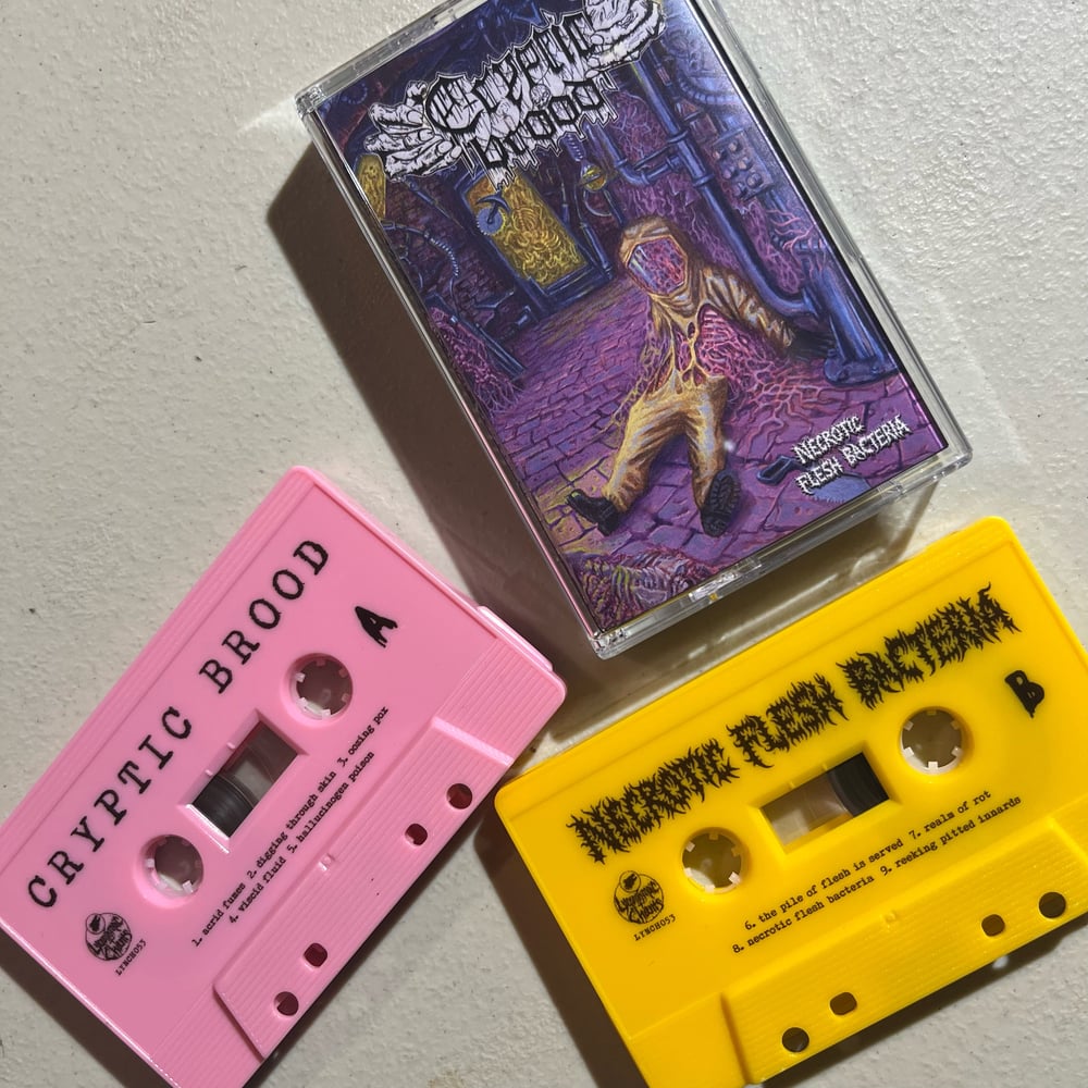 CRYPTIC BROOD – “Necrotic Flesh Bacteria” cassette