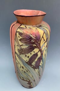 Image 1 of “Bluebell Wood” satin lustre vase