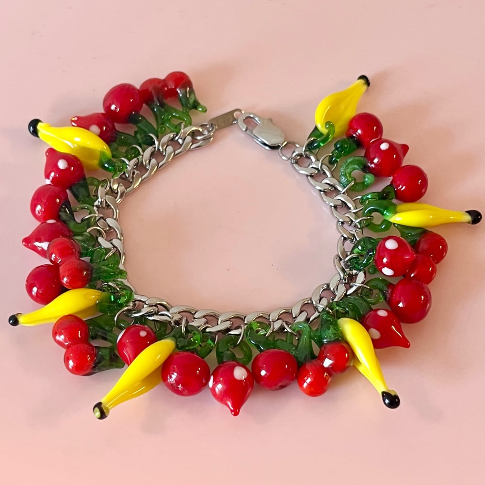 Image of One Of A Kind Charm Bracelet - Tutti Frutti 