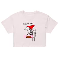 Image 3 of Women’s crop top ANGRY WOMEN 