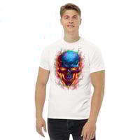 Image 2 of Flame skull Unisex classic tee