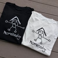 Image 3 of Homebody Tee (Light Gray)