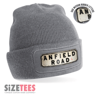 Image 5 of Beanie Hat No Bobble - Anfield Road Sign 