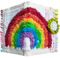 Image 3 of Shaggy Rainbow Journal + Pen {set A}