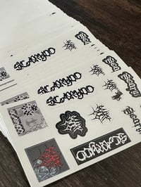 scary co sticker sheet