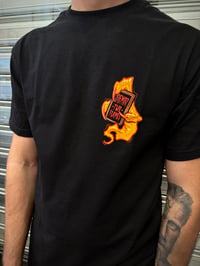 Image 3 of Tiger and dragon t-shirt