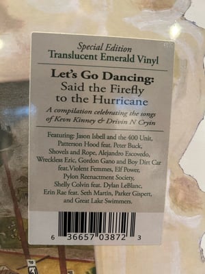 Image of Let’s go dancing, said the firefly to the hurricane colored vinyl