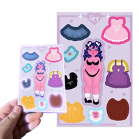 Lucy Sticker Sheet