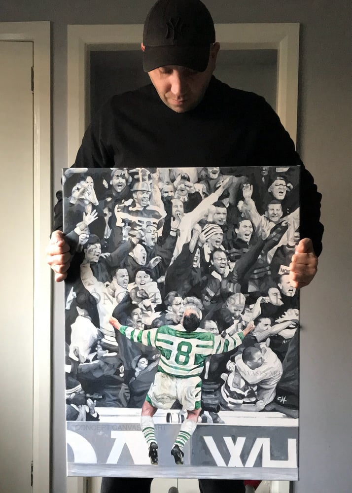 Image of McStay ‘Love And Football’ Original - PRICE DROP