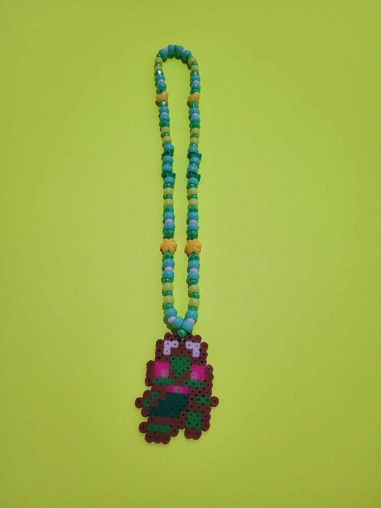 KEROPPI INSPIRED KANDI NECKLACE SET