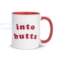 Image 1 of Into Butts Ceramic Mug