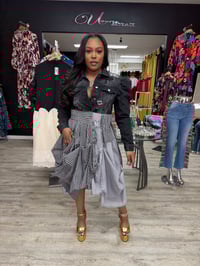 Black Stay Tuned Tunic