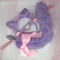 Pink/ purple kitten PetPlay set 🐱 