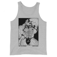 Image 1 of Romulus Bicep Lick Tank Top (Grey)