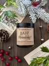 Bah! Humbug! - Apple & Cinnamon Scented Soy Wax Candle 